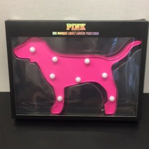 💥PINK VICTORIA SECRET💥DOG MARQUE LIGHT 💥